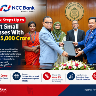 NCC Bank Steps Up to Support Small Businesses With New Tk5,000 Crore Fund