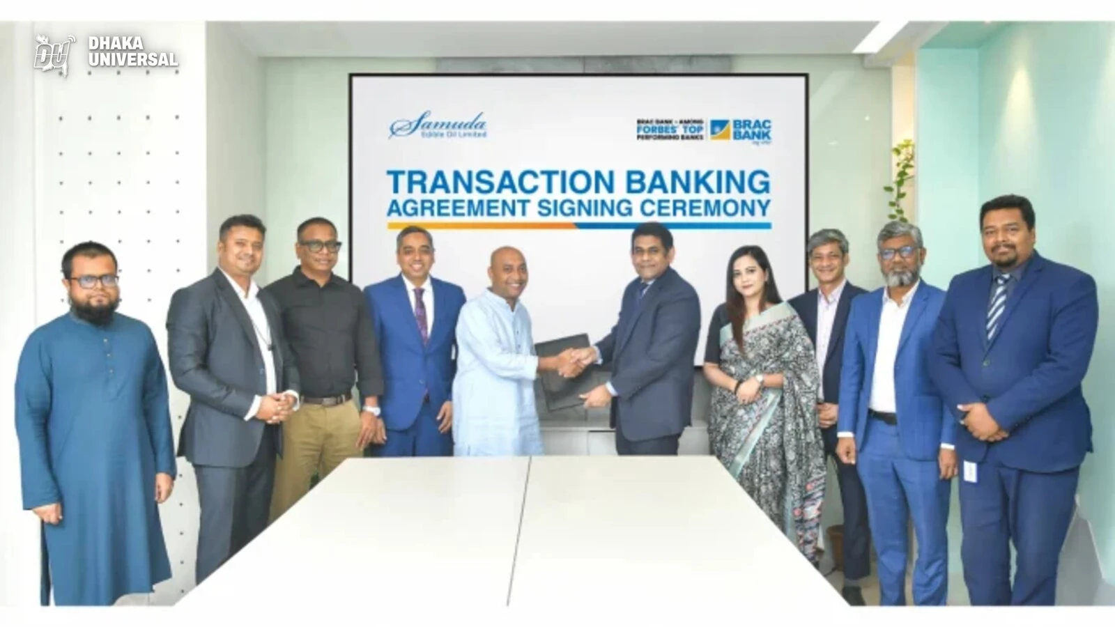 Samuda Edible Oil Moves Its Cash Management Online With BRAC Bank