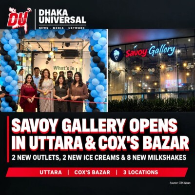 Savoy Gallery takes its ice cream from Banani to the beach in Cox's Bazar