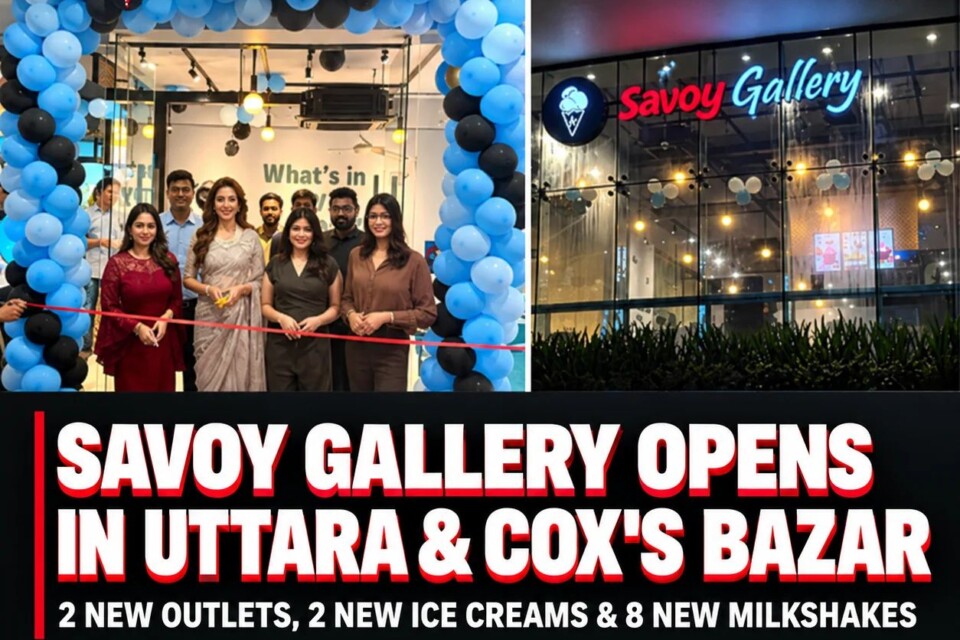 Savoy Gallery takes its ice cream from Banani to the beach in Cox's Bazar