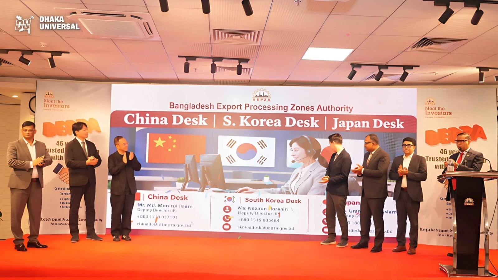 BEPZA opens dedicated country desks for China, Korea and Japan