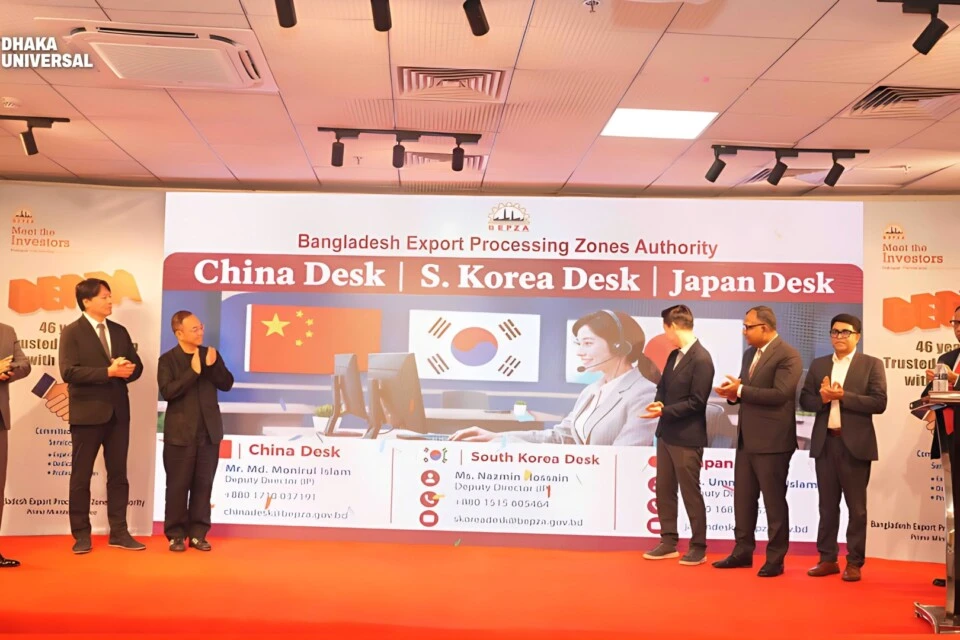 BEPZA opens dedicated country desks for China, Korea and Japan